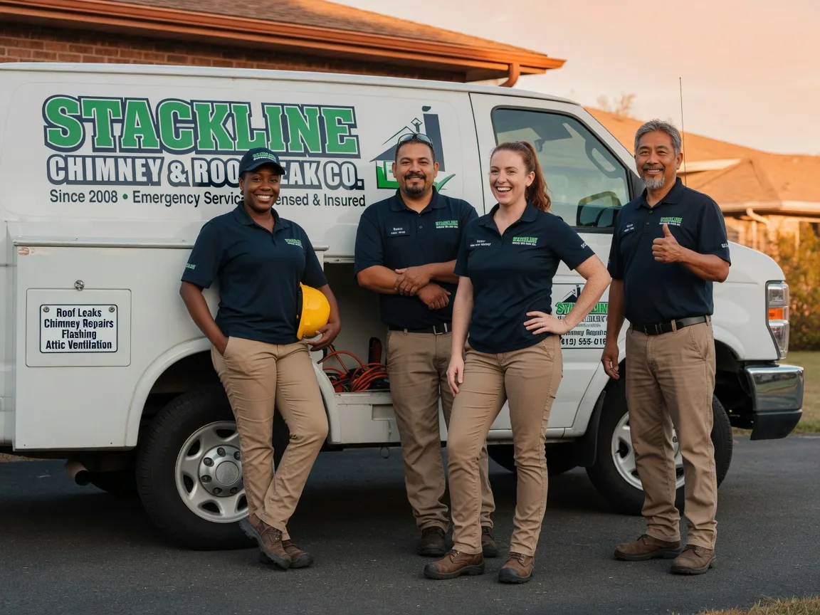Chimney flashing repair company in Fitzhugh, OK